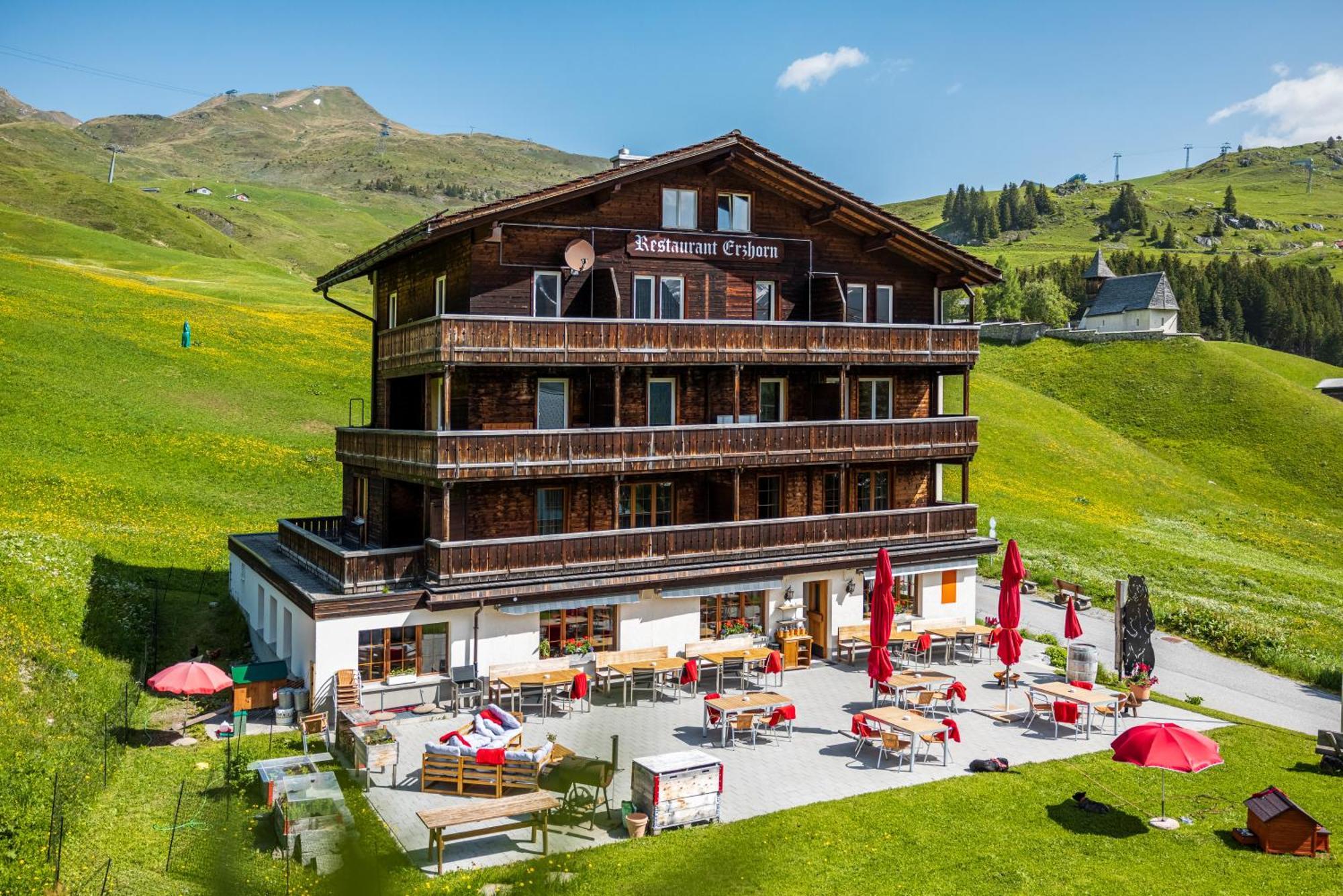 Erzhorn Hotell Arosa Eksteriør bilde