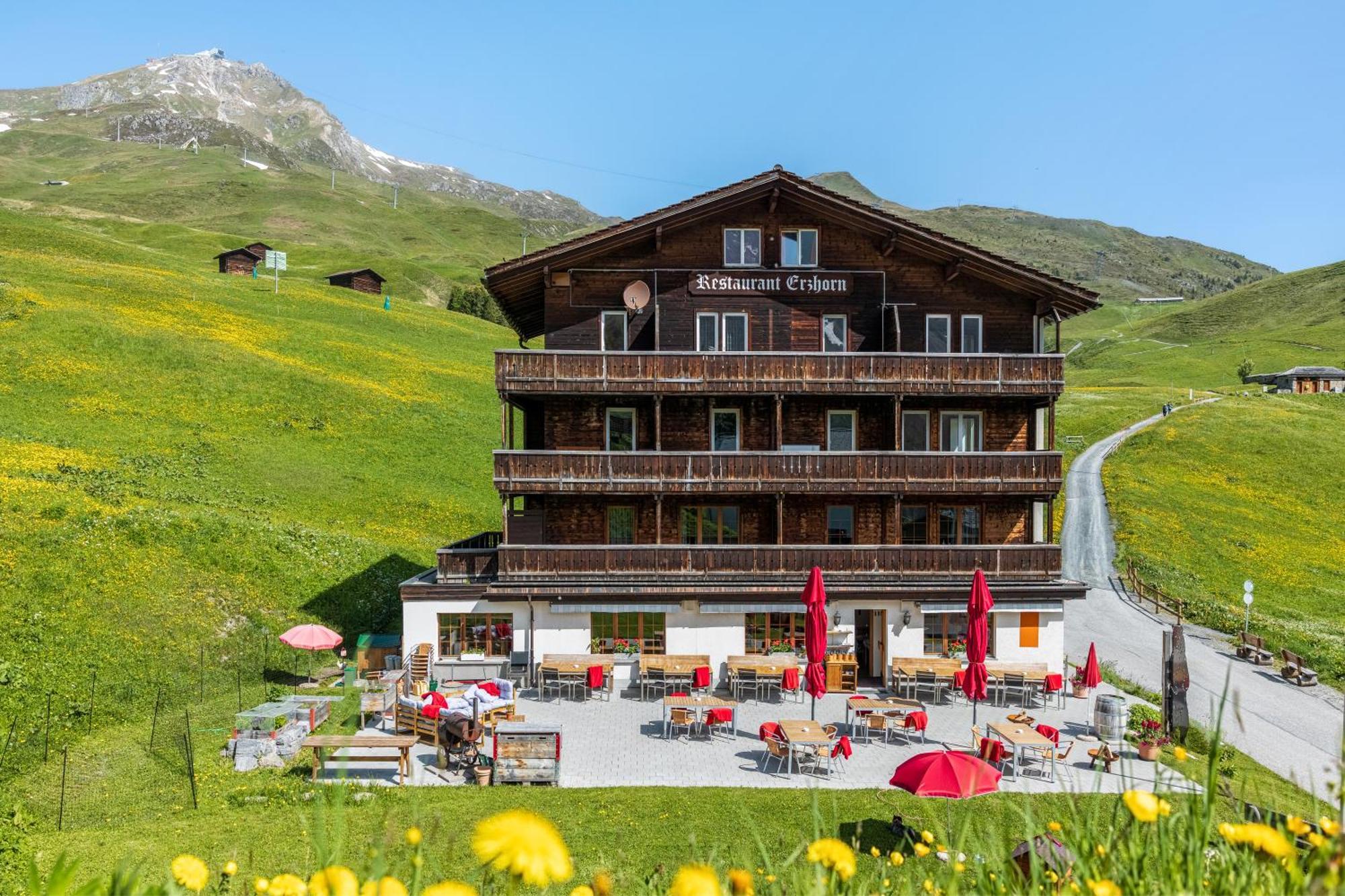 Erzhorn Hotell Arosa Eksteriør bilde
