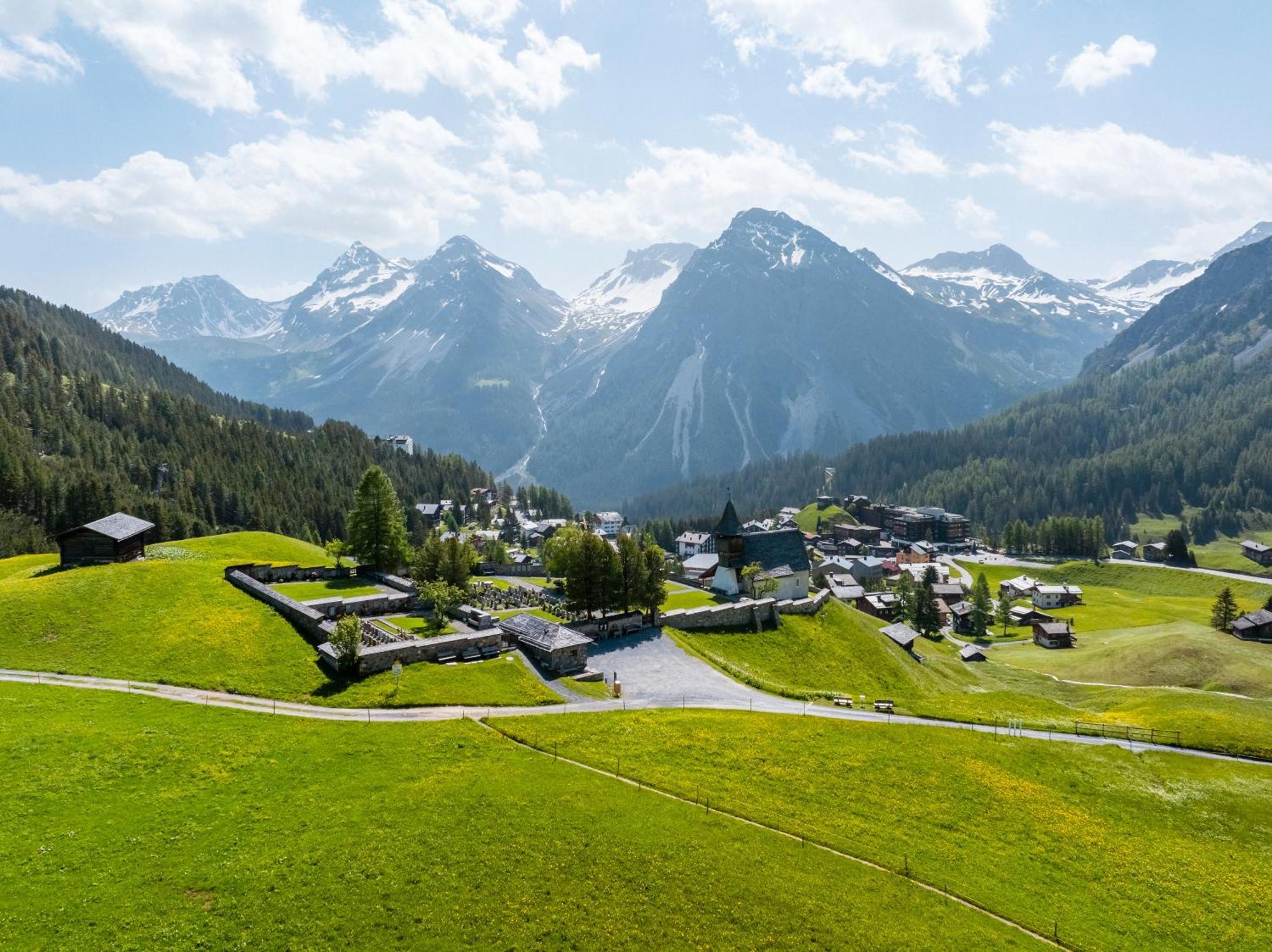 Erzhorn Hotell Arosa Eksteriør bilde