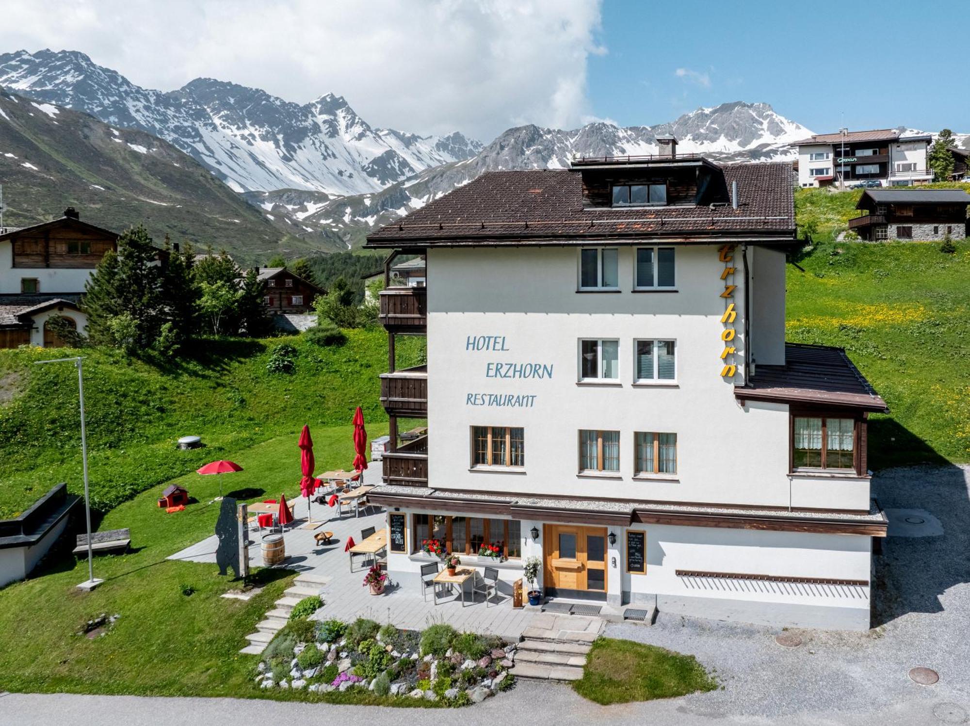 Erzhorn Hotell Arosa Eksteriør bilde