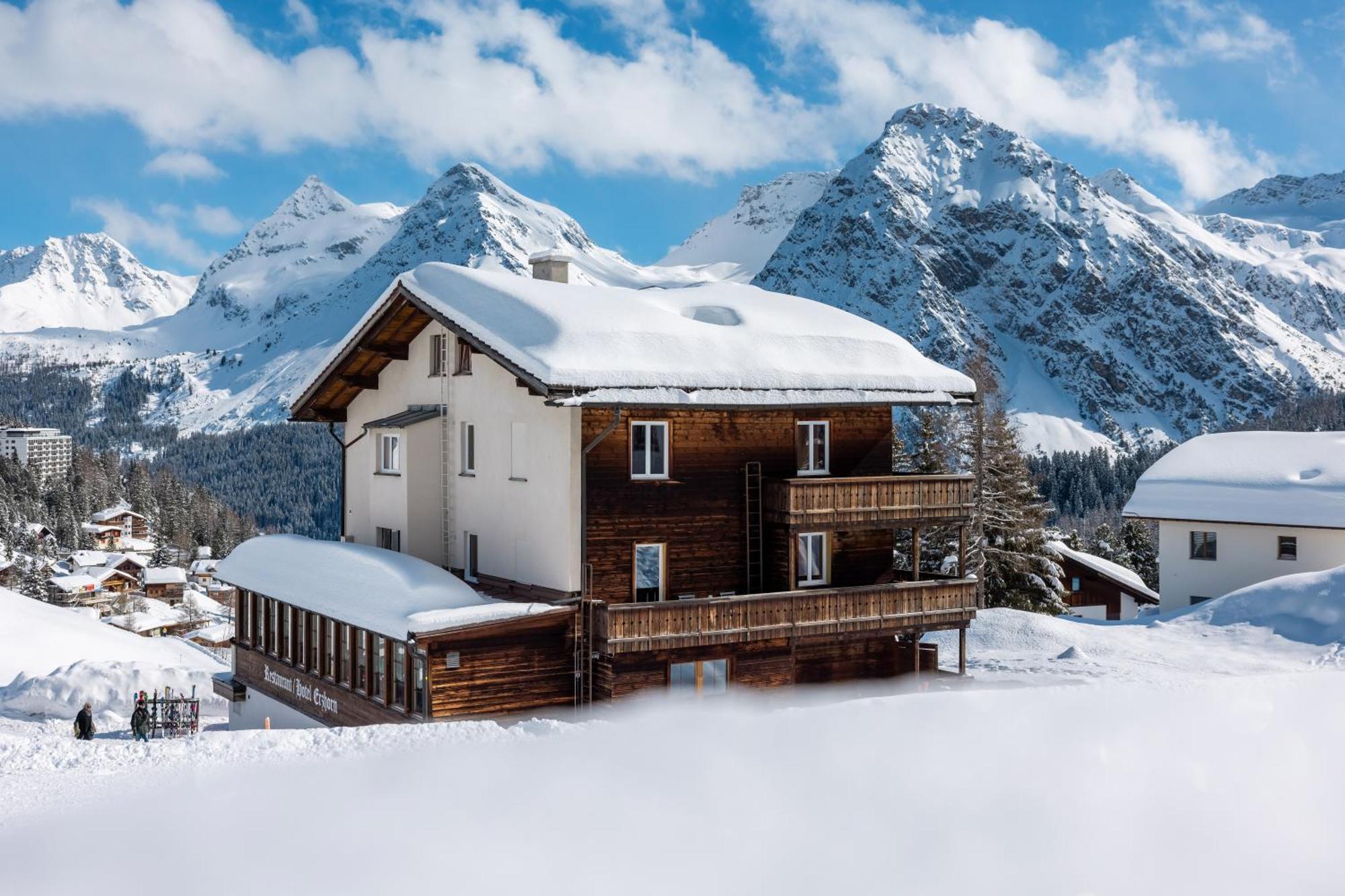 Erzhorn Hotell Arosa Eksteriør bilde