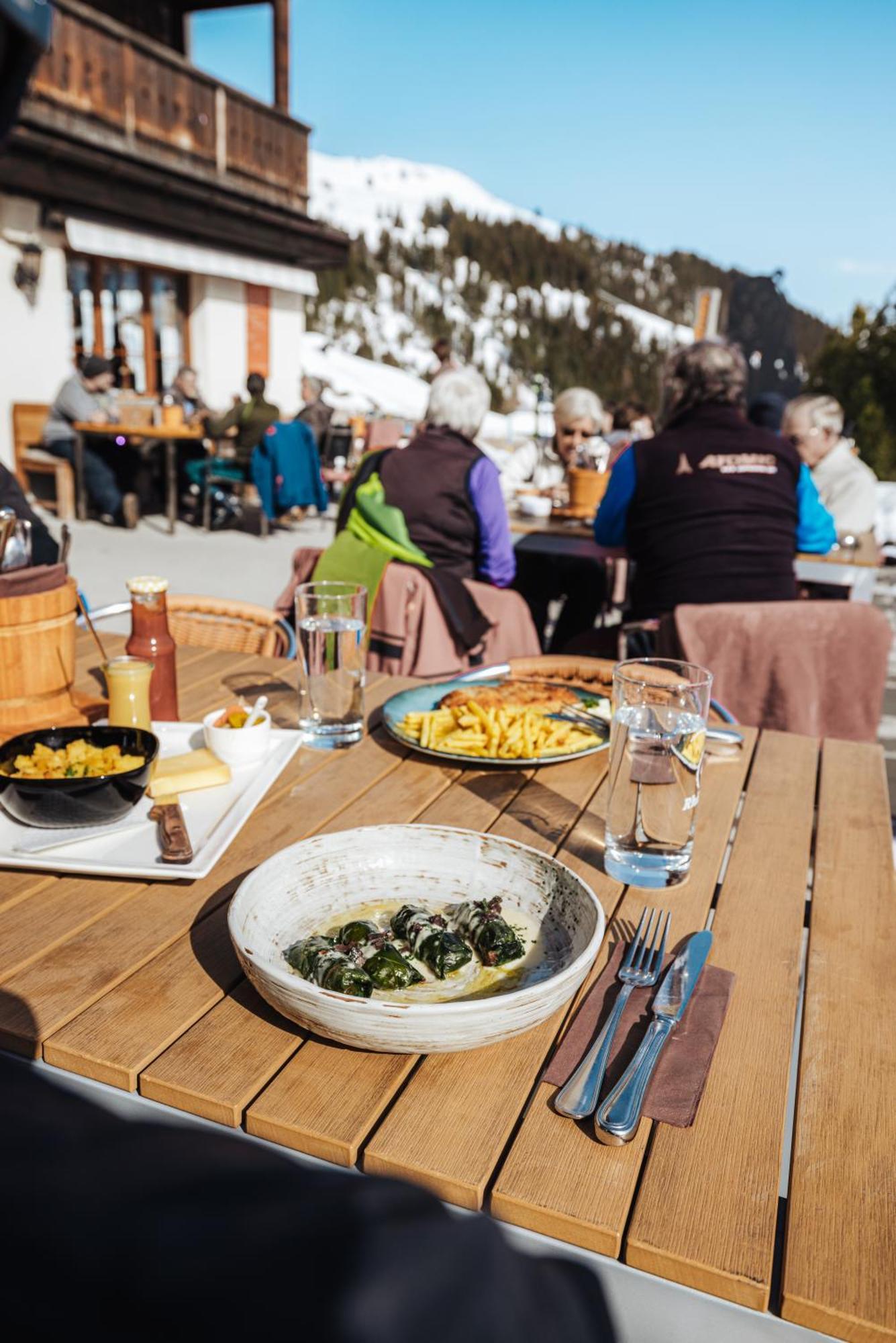 Erzhorn Hotell Arosa Eksteriør bilde